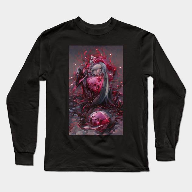 Curse Resistance Long Sleeve T-Shirt by LaarniGallery